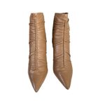 Alexandre Birman  Suzana Ruched Leather Booties MSRP: $675 Photo 13