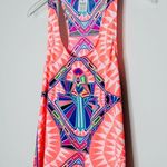 Mara Hoffman Neon Kaleidoscope Print Racerback Shirt Tank Top Blouse Size S Photo 5