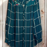 Dress Barn NWT  Tunic Blouse | Plus Size‎ 3X |Button Down Roll Tab Long Sleeve Top Photo 0