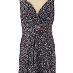 Blue Rain Blue Floral Fit & Flare Dress Women's Size Large NWT | 50-27 Photo 1