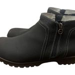 J Sport Jenna Black Ankle Boots Women's 11M Side Zip Comfort Walking EUC Size 11 Photo 0