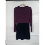 Diane Von Furstenberg dian von furstenberg Mini Dress Women 4 Black Purple‎ NEW Business Formal Work Photo 8