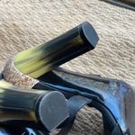 L.A.M.B. Korry calf hair heels horn Photo 10