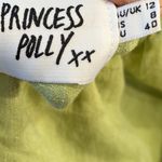 Princess Polly  Danny Long Sleeve Mini Dress Green Size 8 Photo 5