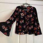 Krazy Kat Women’s Bell Sleeve Blouse Photo 0