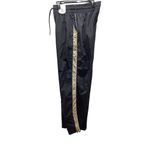 Xersion  Size Medium Open Leg Black Antique Linen Pants. New With Tags. Photo 3