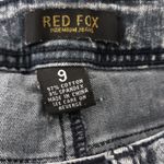 Red Fox Junior Size 9 Distressed Skinny Jeans Photo 4