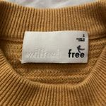 Wilfred Aritzia Yellow Lolan Cropped Ribbed Sweater Size Small Mustard Yellow Photo 4