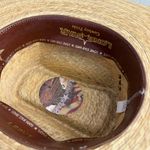 LONE STAR Cowboy Hat Western Ranch Womens Straw 55 Made in Mexico Bling Branded Brown Photo 11