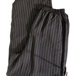 Liz Baker  Essentials Pull On Dark Blue White Pin‎ Strips Oversized Women’s Large Photo 0