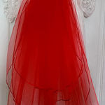 Women's Short Wedding Veils with Comb 3 Tier Halloween Tulle Bridal Veil Photo 0