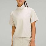 Lululemon Relaxed-Fit Cotton-Blend
Turtleneck T-Shirt - Natural Ivory Photo 0