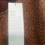 Urban Outfitters  Animal Print Faux Suede Lace Side Dress, New with Tags Photo 4