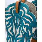 Women’s Caboots Custom Made Wide Calf Cowboy Boots Size 10 Brown Photo 1