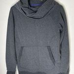 L.L.Bean Womens Size M Pullover Sweatshirt Cowl Neck Long Sleeves Thumb Hole Gray Photo 0