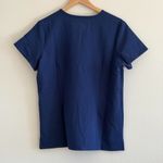 FIGS Women's Catarina One Pocket Scrub Top in Sapphire, Size Medium Photo 8