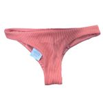 Roxy NWT Beach Classics Rib Moderate Bikini Bottoms Low Rise Coral XS Photo 1