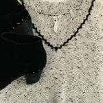 Cable & Gauge V-neck Black Stitch Sweater Photo 0