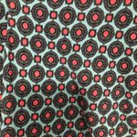 Roz & Ali  New geometric dress sleeveless‎ ruched waist pink blue women’s size 12 Photo 4