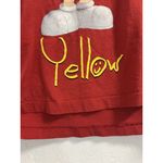 VINTAGE M&Ms Yellow T Shirt Size L/XL Short Sleeve Graphic Red 90s Y2K Size L Photo 10