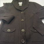 Kate Hill  Chocolate Knit Cardigan Photo 10