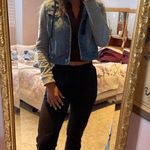 Hoodie Jean Jacket Size L Photo 0