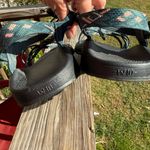 Chacos Chaco Women's Black and Teal Sandals Photo 6