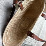 Loewe  x Paula’s Ibiza Basket Small Bag in Palm Leaf with Leather Handles in Tan Photo 14