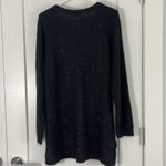 Calvin Klein New  0X Black Sequin Long Sleeve Sweater Dress Photo 5