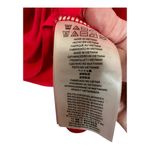 Michael Kors MICHAEL Red Draped Blouse Photo 5