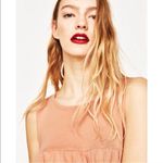 ZARA ✨ FRILLED TOP WITH CUT-OUT SHOULDERS✨ Photo 1