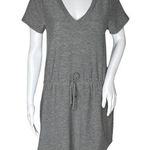 Chaser  Dress Womens Medium Gray Sweatshirt Dress Neutral Basic Casual Minimalist Photo 0