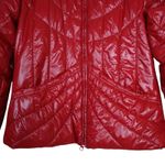 Athleta Womens S Red Quilted Puffer Jacket Photo 4