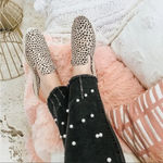 DV Dolce Vita Elaine Leopard Espadrille Slip on Mule size 7 Tan Photo 1