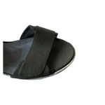 Eileen Fisher Winnie olive green tumbled leather wedge espadrilles shoes Sz 9 Photo 9