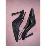 Raye Vaneau Slingback Pointy Pumps in Black 9 with box Womens High Heels Photo 6