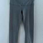 Lululemon Heathered Gray Active Legging Workout Athleisure 2 Photo 0