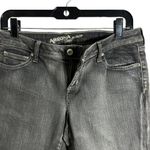 Arizona Jeans  Womens Sz 9 Bermuda Shorts Stretch Grey Mid Rise Cuffed Photo 4