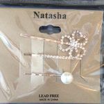 New Natasha set 3 assorted Bobby Hair Pins Photo 0