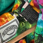 100% Silk Vintage Peaches & Smith Top Size L Photo 1