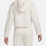 Nike Yoga Size S Women's Cropped Fleece Hoodie Photo 1