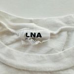 LNA Clothing Extreme Desert Size Small Cutout Crewneck Tee Cotton Cap Sleeve Photo 4