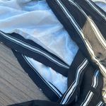 Anthropologie NWT CARTONNIER BY  BLACK PINSTRIPED BLAZER Photo 2