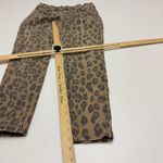 BLANKNYC Jeans Womens Size 28 Leopard Print The Reade Crop Skinny Pants Brown Photo 9