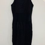 Ralph Lauren  Black Mesh Mini Dress Photo 0