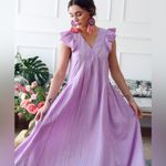 Mille Catarina Dress in Taffy Purple Double Gauze Cotton Resort Travel Size M Size M Photo 3