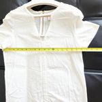 3.1 Phillip Lim  Cutout Silk Sheer Short Sleeve Blouse Photo 4