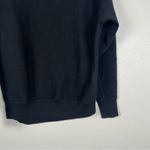 Athleta Waffle Knit Sweater Black Sz S Photo 3