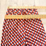 Corey Lynn Calter Flowy Pleated Pants Bold Print Wide Leg Rayon Trousers Sz XS Brown Photo 7