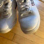 FILA  Original Fitness Athletic Shoe White Navy Red LOGO Size 9 Photo 7